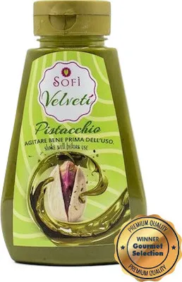 Produktbild von Premium-Pistaziencreme 60 % Velveti, 200 g - 100% Natürlich, ohne Emulgatoren, Farbstoffe und Palmöl