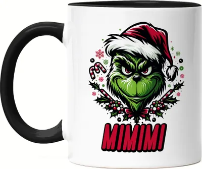 Produktbild von Mimimi Tasse Schwarz Weihnachtshumor Sarkastisch Ironie Xmas Fun