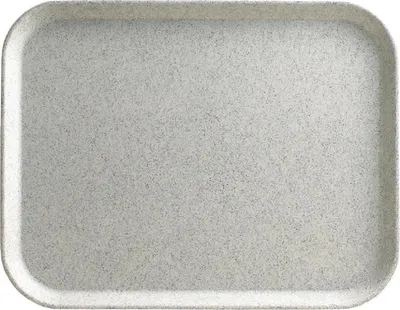 Image de Plateau Cambro Versa Lite en polyester, gris fumé moucheté, petit