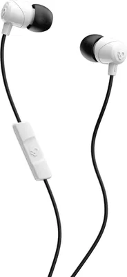 Obrázok produktu pre Skullcandy Jib, Kábel, 20 - 20000 Hz, Hovor / hudba, Slúchadlá s mikrofónom, Čierna, Biela