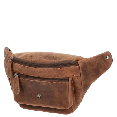 Produktbild von The Skandinavian Brand Leder Bauchtasche, Hüttasche, Body Bag braun