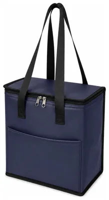 Produktbild von Impression Kuhltasche Adira - blau - fur Lunchpakete oder Getranke - 9 Liter - 23 x 15 x 26 cm