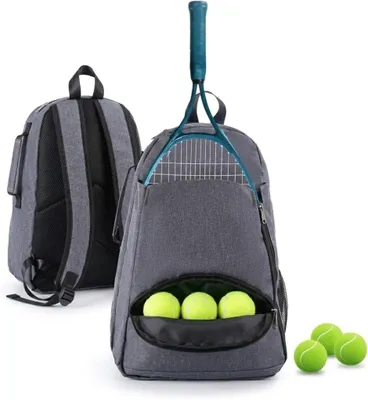 Productafbeelding van Tennisrugzak met schoenvak, donkergrijs