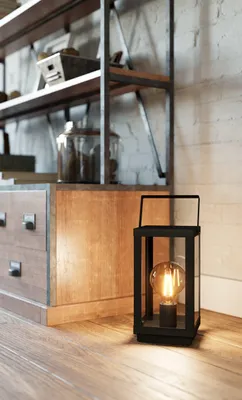 Zdjęcie produktu dla Lampa stołowa Lampa stołowa czarna lampa do salonu 43623