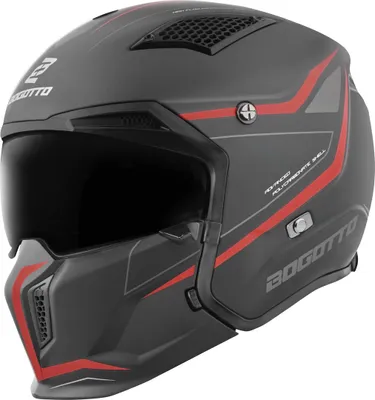 Immagine prodotto di Casco Bogotto Radic WN-ST 22.06, rosso/nero, taglia L (59/60)