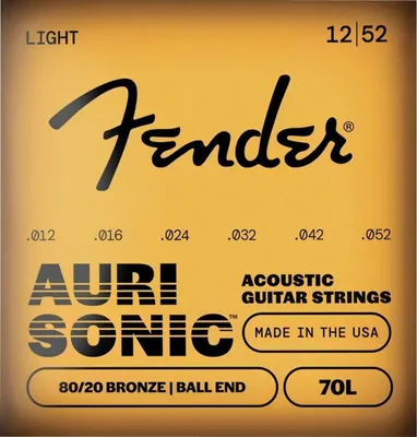 Immagine prodotto di Corde per chitarra acustica Fender Bronze 12-52