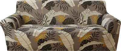 Image de CANDeal Housse de Canapé Stretch - Housse de Canapé Antidérapante, Douce, En Élasthanne, Protection de Meuble Lavable Avec Mousse Antidérapante Et Dessous Élastique (2-Places,Couleur 9)