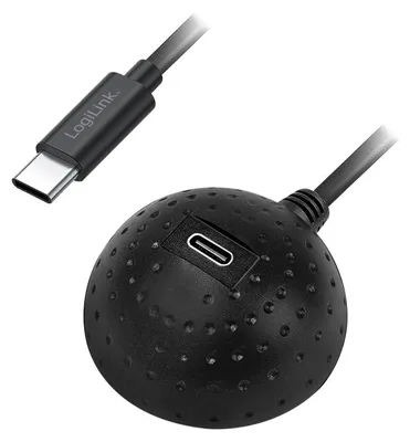 Produktbild von LogiLink CU0099, 1,5 m, USB C, USB C, USB 3.2 Gen 1 (3.1 Gen 1), Schwarz