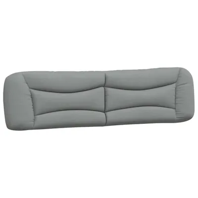 Obrázek produktu pro Polštář na čelo postele Hvar světle šedý 200 cm textil