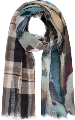 Produktbild von Passigatti Schal mit Patchdesign, Gr. ONESIZE