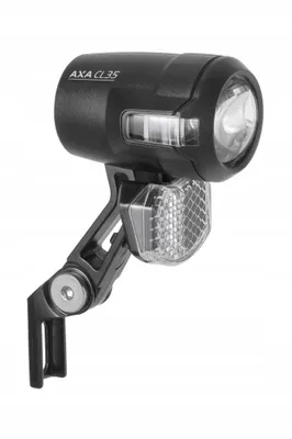 Zdjęcie produktu dla Lampka Rowerowa Przód Axa Compact Line 35 Lux Steady Auto