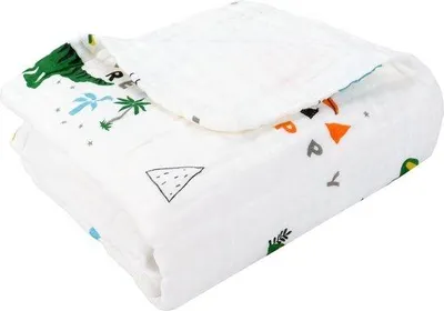 Produktbild von Famanu Babydecke 6-lagig - 110 x 110 cm, Baumwolle, unisex