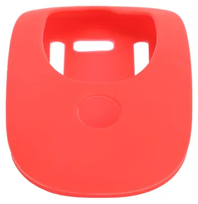 Image de Housse en silicone pour souris OS X 1/2 : protection amovible, douce et confortable, couleur rouge