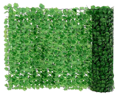 Produktbild von Künstlicher Efeu Sichtschutz 100x300cm für Balkon und Garten