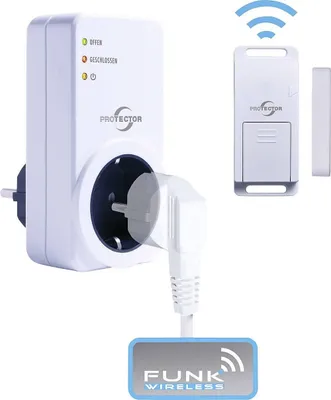 Produktbild von PROTECTOR Funk-Abluftsteuerung AS-510 mit Fenster-Sensor-Einheit / Abluftsteuerung