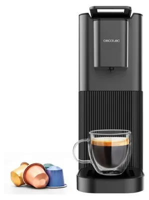 Produktbild von Cecotec Kapselkaffeemaschine Power Caps 20. 1400 W, 20 bar, Thermoblock, kompatibel mit Nespresso-Kapseln, Wassertank 700 ml