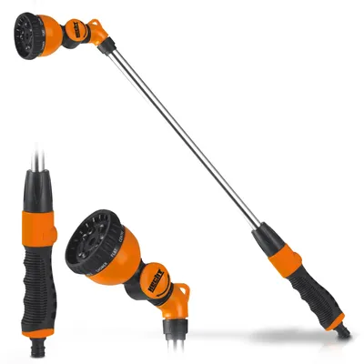 Produktbild von HECHT 08230 Gartenbrause mit 10 Sprühmuster | 67 cm Länge | 60 mm Sprühkopf
