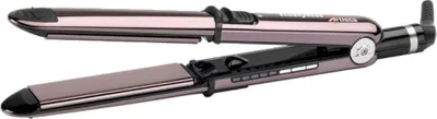 A BaByliss hair straightener is shown against a white background.