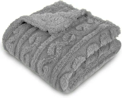 Immagine prodotto di Coperta in pile, extra morbida, 230 x 270 cm, certificata Oeko-TEX®, ideale per divani