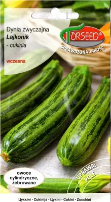 Produktbild von Samen: Gewöhnlicher Kürbis „Lajkonik“, Zucchini, 2 g – Torseed