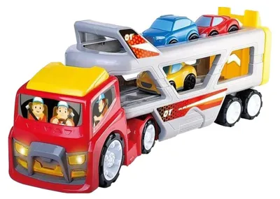Produktbild von Autotransporter mit 6 Fahrzeugen