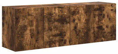 Obrázok produktu pre vidaXL TV nástenná skrinka 2 ks Údený dub 59,5 x 31 x 40 cm