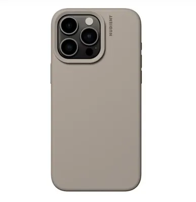 Immagine prodotto di Custodia per Apple iPhone 15 Pro Max - Cover posteriore Nudient Base - Stone Beige