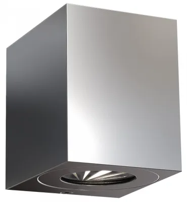 Image de Nordlux LED Lampe murale d'extérieur Canto Kubi 2 IP44 Acier inoxydable 49711034