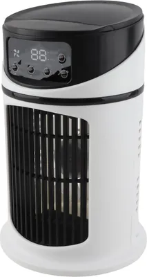 Obrázok produktu pre Prenosný ventilátor klimatizácie odparovací mini chladič vzduchu s časovačom Tichý USB stolný chladiaci ventilátor Zvlhčovanie pre izbu Spálňa Kancelársky stôl