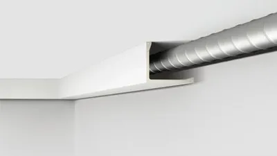 Produktbild von ARSTYL® L2 Eckleiste/Stuckleiste, 1 x 2 m, 200 x 250 mm