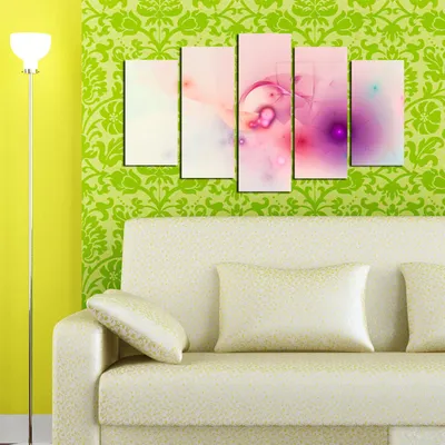 Productafbeelding van Wallity, 5ABSMDF-37, canvasprint, meerkleurig, 100% MDF, 20 x 60 cm