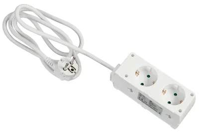 Produktbild von REV 0012691109, 1,4 m, Drinnen, Typ C, Typ F, Weiß, 6 AC-Ausgänge, 230 V