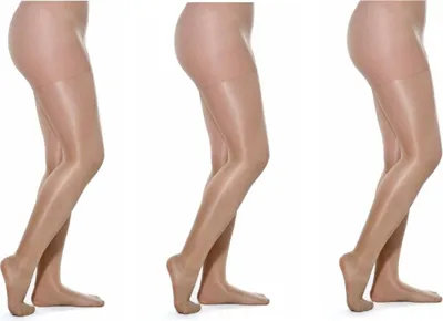 Immagine prodotto di confezione da 3 collant in beige scuro - Versatili, comodi e alla moda 3XL