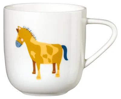 Productafbeelding van ASA Selection kids Henkelbecher Westernpferd Wiebke Ø 8 cm, H 8,5 cm
