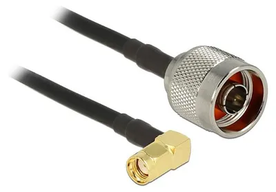 Produktbild von DeLOCK 0.3m, N/RP-SMA, 0,3 m, CFD200, RP-SMA, Schwarz