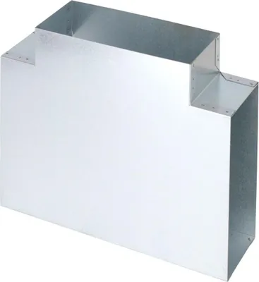 Produktbild von Flachkanal T-Stück 90° 200 x 90 mm
