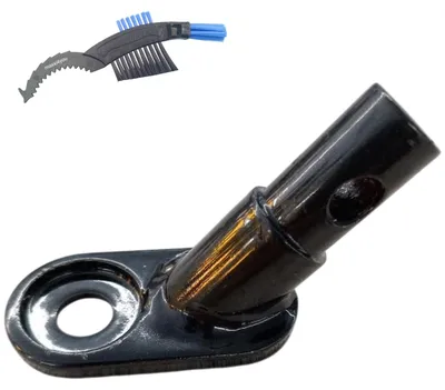 Produktbild von Fahrrad Anhängerkupplung Adapter inkl. Kettenbürste