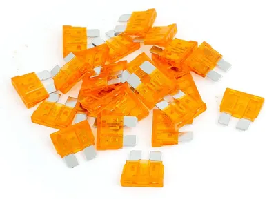 25 Stück orange 40A Auto-Flachsicherungen für Auto