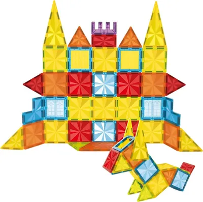 Obrázok produktu pre TechKidz, magnetická stavebnica, 45-dielna sada – Imagine S, viacfarebná