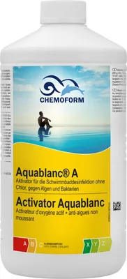 Produktbild von Chemoform Aquablanc A 1 l Aktivator Algizid Aktivierung Sauerstoffdesinfektion