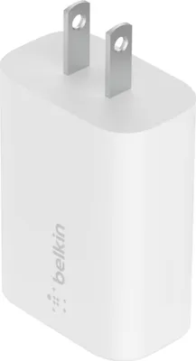 Immagine prodotto di Belkin, Adattatore di alimentazione USB-C 25W Power Delivery con cavo USB-C da 1 m, bianco