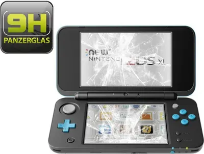 Produktbild von 2x 9H Hartglasfolie für Nintendo NEW 2DS XL Panzerfolie Displayschutzfolie KLAR
