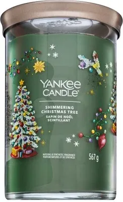 Zdjęcie produktu dla Yankee Candle Tumbler Shimmering Christmas Tree 567 g