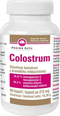 Obrázek produktu pro Pharma activ COLOSTRUM, 60 KAPS.