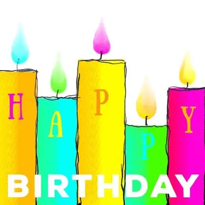 Produktbild von Servietten Happy Birthday Kerzen 33 x 33 cm 20 Stück