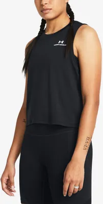Immagine prodotto di Under Armour Rush Energy Crop Tank - nero, taglia:XS