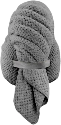Produktbild von Schnell trocknendes Haarhandtuch aus saugfähiger Mikrofaser – 61 x 101,6 cm