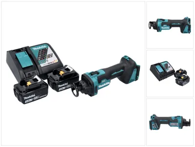 Produktbild von Makita DCO 181 RF Akku Rotationsschneider 18 V 32000 U/min Brushless + 2x Akku 3.0 Ah + Ladegerät