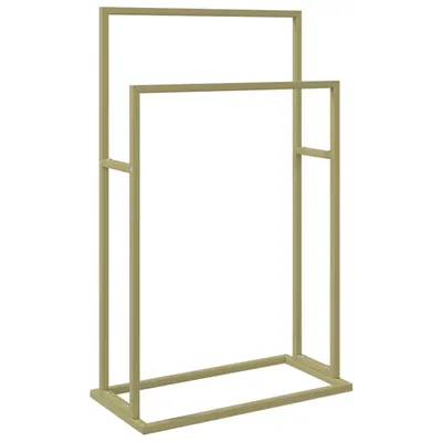 Produktbild von vidaXL Handtuchständer Gold 48x24x78,5 cm Eisen