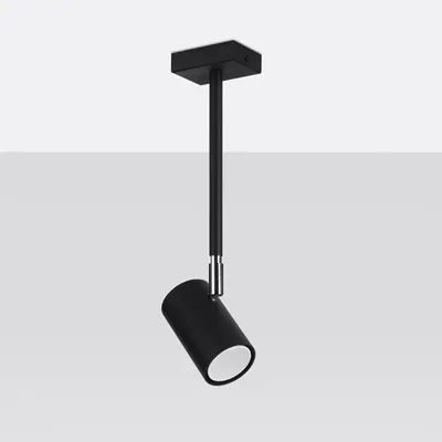 Obrázek produktu pro Stropní svítidlo NORANO černé Spot GU10 33 cm